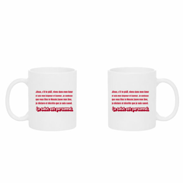 Le Salut Est Personnel Mug