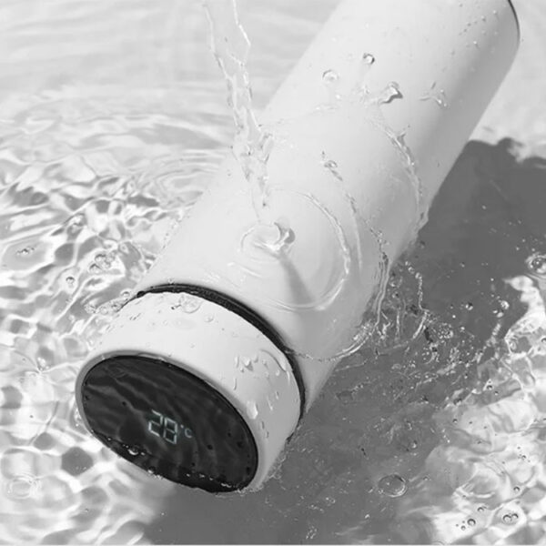 Smart LED Temperature Water Bottle with Filter Infuser - Image 3