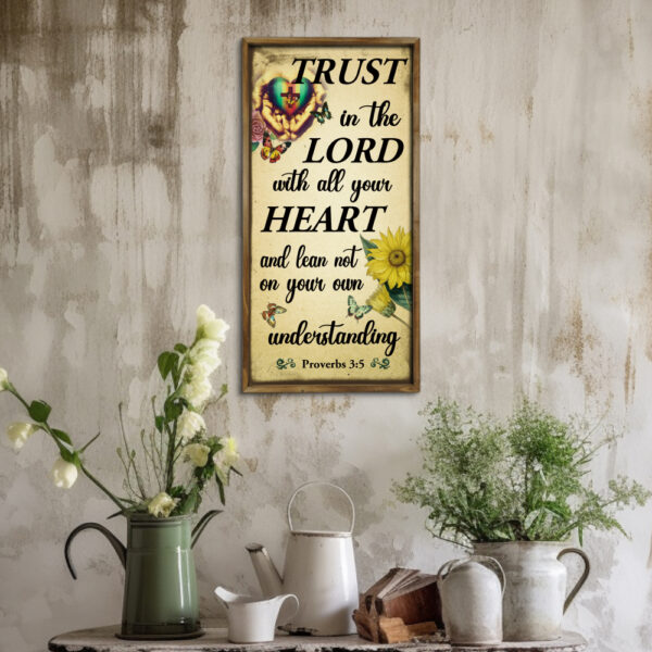 TRUST IN THE LORD WITH ALL YOUR HEART - Image 2