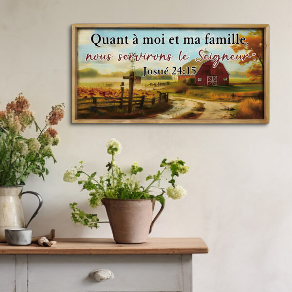 Quant à moi et ma famille, nous servirons le Seigneur". - Image 2