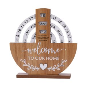 Home 1 - Streams Stars Custom T-Shirt Store - A Divine Style & Fashion Manual Rotation Wooden Perpetual Calendar